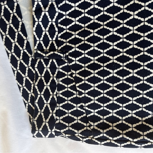 GAP Brand Navy and White Cropped Pants Size 14 - Picture 4 of 8